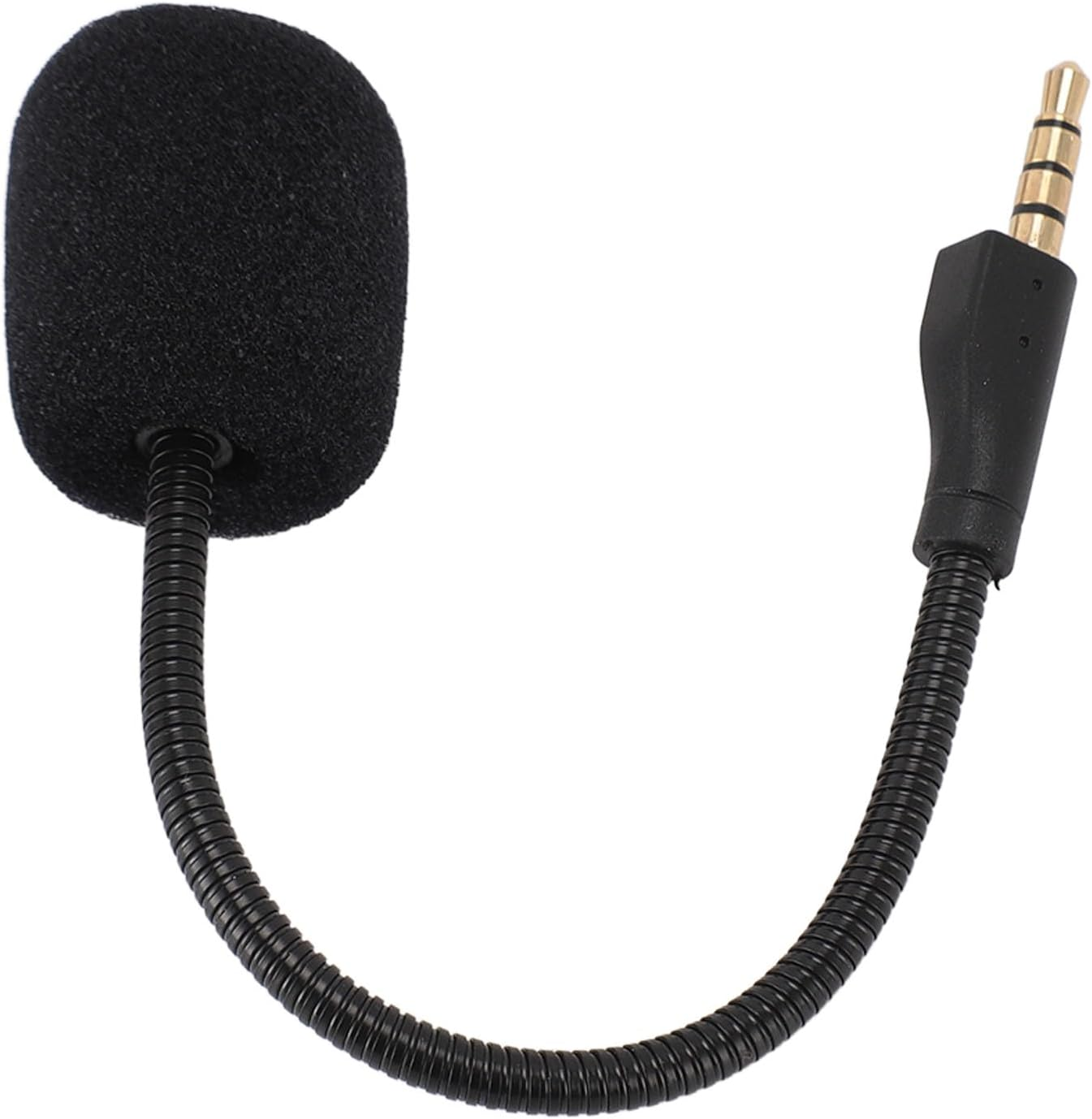 Replacement Game Mic for Arctis 1 Headphone, Noise Reduction Detachable 3.5Mm Microphone Boom with Foam for Arctis 1 Computer PC Gaming Headsets