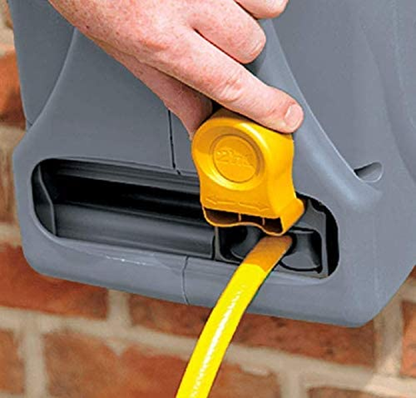 Hozelock 2415R0000 Compact Hose Reel, Grey image number 2