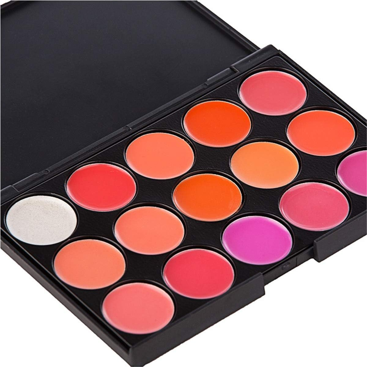 Pro 15 Colours Cream Lip Gloss Makeup Palette Cosemetic Contouring Kit - Ideal for Professional and Daily Use image number 4