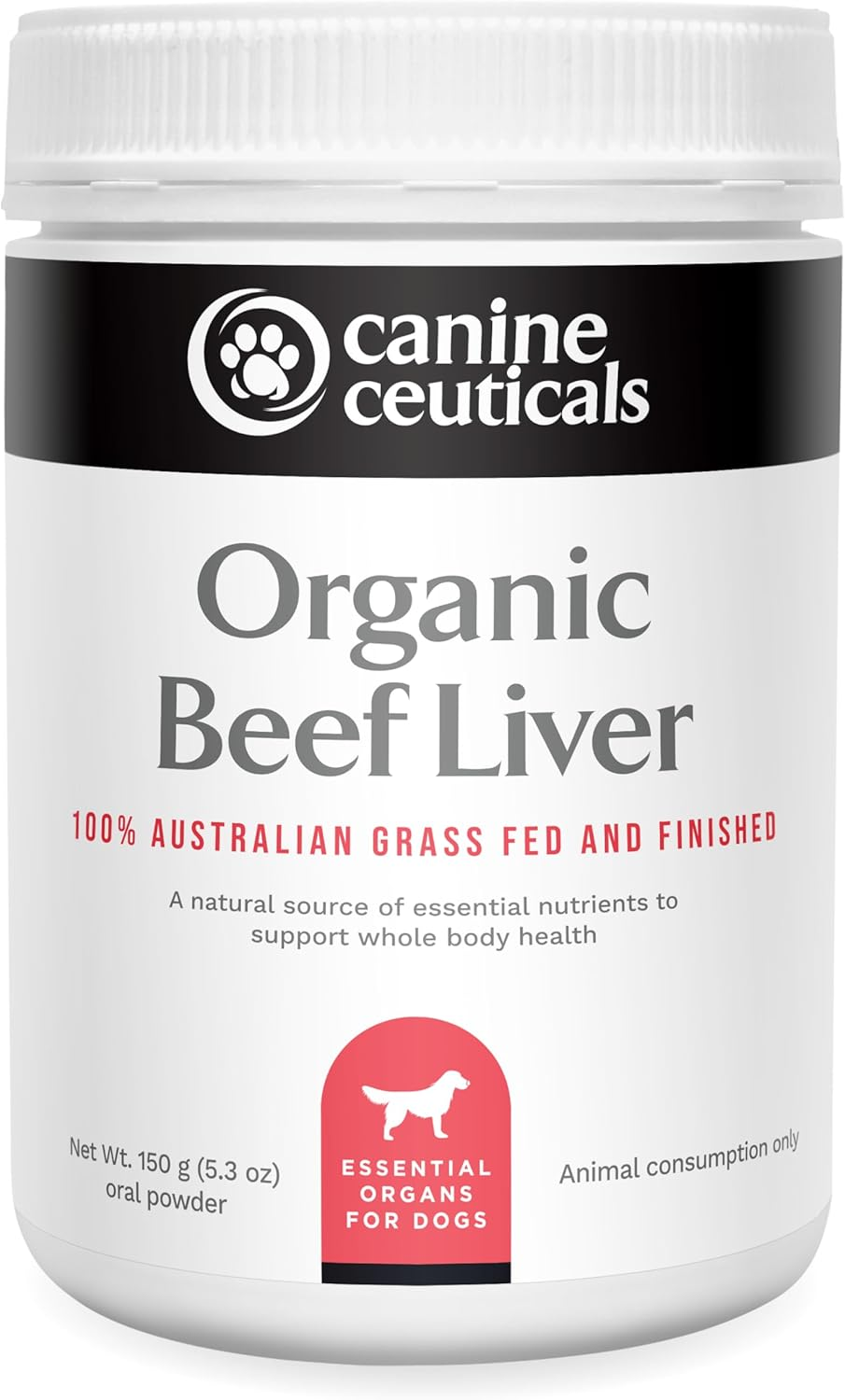 Canineceuticals - Organic Beef Liver for Dogs - Nutrient-Dense Superfood - Immune, Skin & Energy Support - Rich in Vitamins A, B-Complex, Iron & Coq10 - Natural & Hormone-Free image number 2