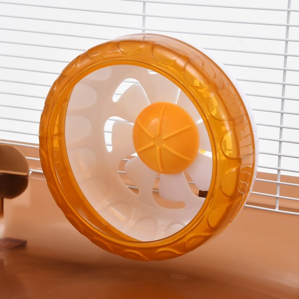 YIBOPET Hamster Cage Small Animal Cage 3 Layers Cage Size：14.17"(W) X10.63(L) X16.73 (H) Suitable for Hamsters up to 3.5 Inch in Length image number 3