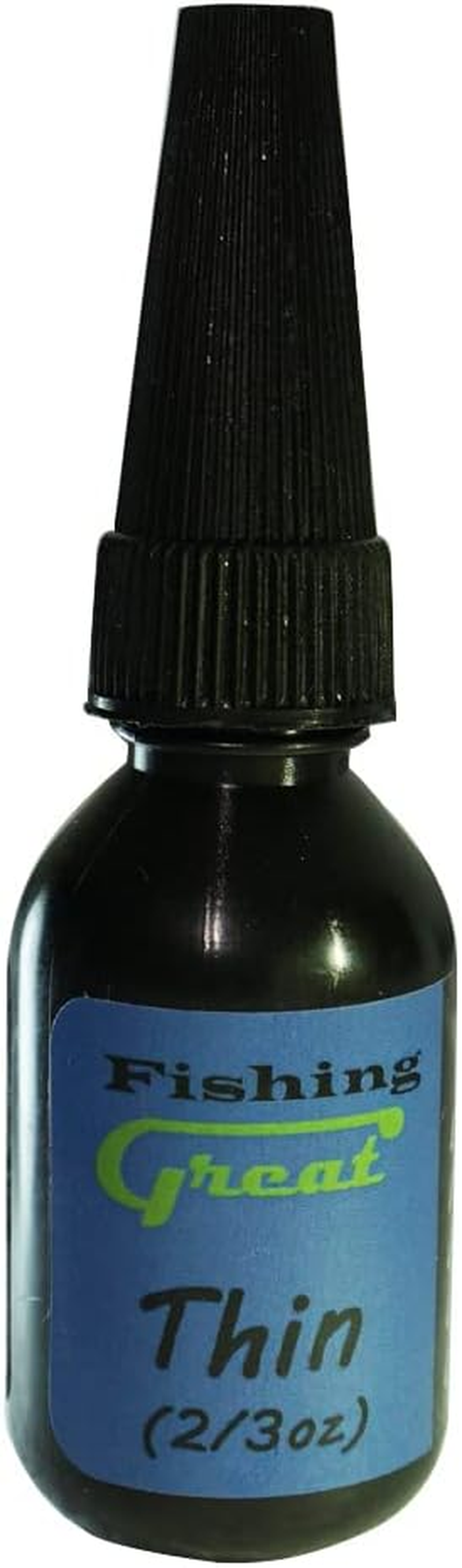 Greatfishing Fly Tying UV Clear Glue and Power UV Light Combo Three Bottles Thick Thin and Soft +12 LED UV Light for Building Flies Heads Bodies Wings and Gluing Eyes