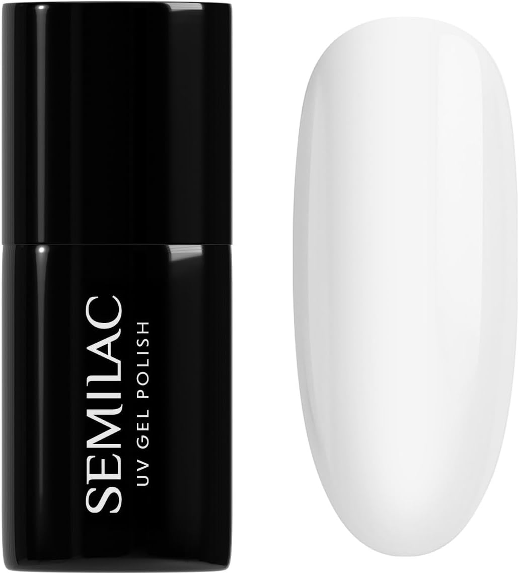 091 UV Nail Polish Hybrid Semilac Glitter Milk 7 Ml