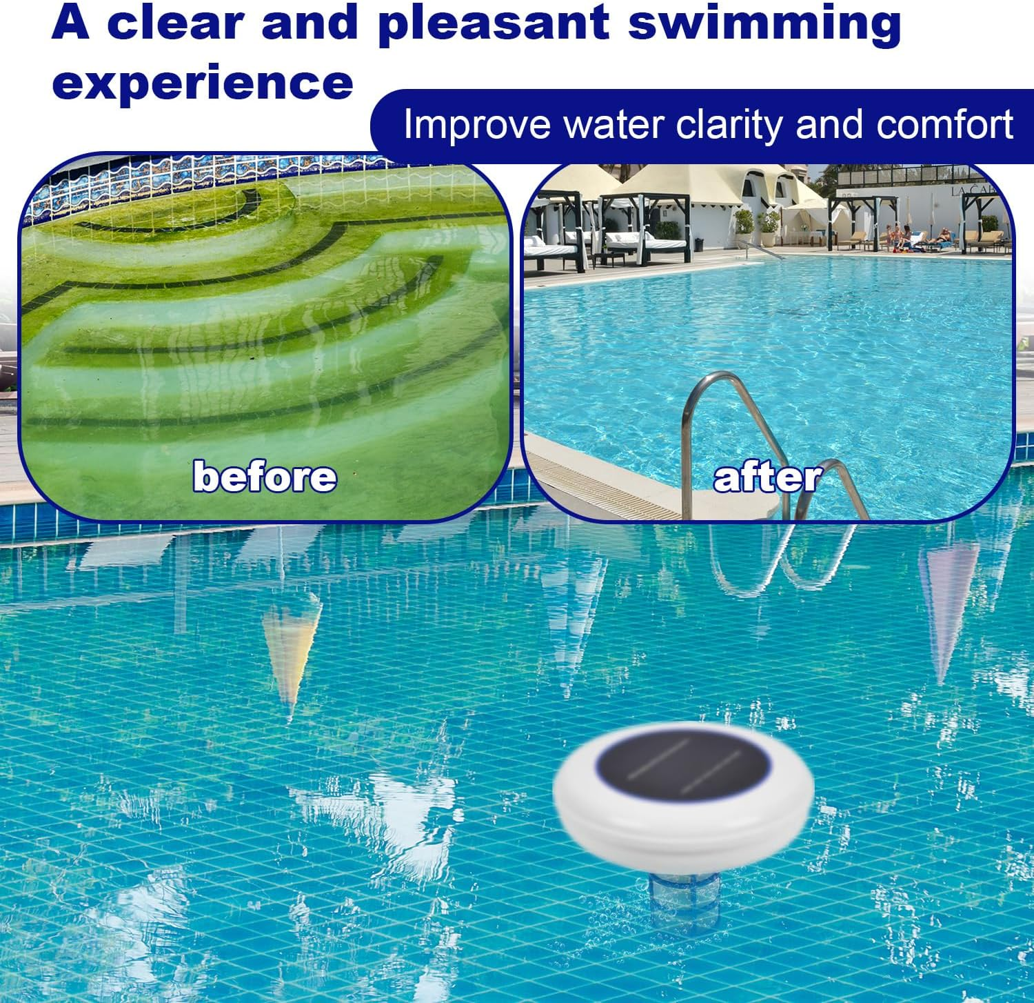 Pool Ionizer Replacement Kit, 4.09X0.71In Replacement Copper Anodes with Copper Anode Filter Base Spring Screw Universally Applicable to Solar Ion Generators