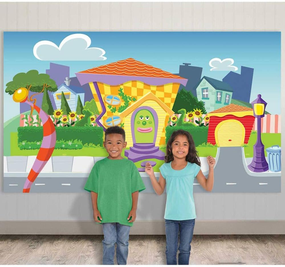 Amscan the Wiggles Party Scene Setter Back Drop