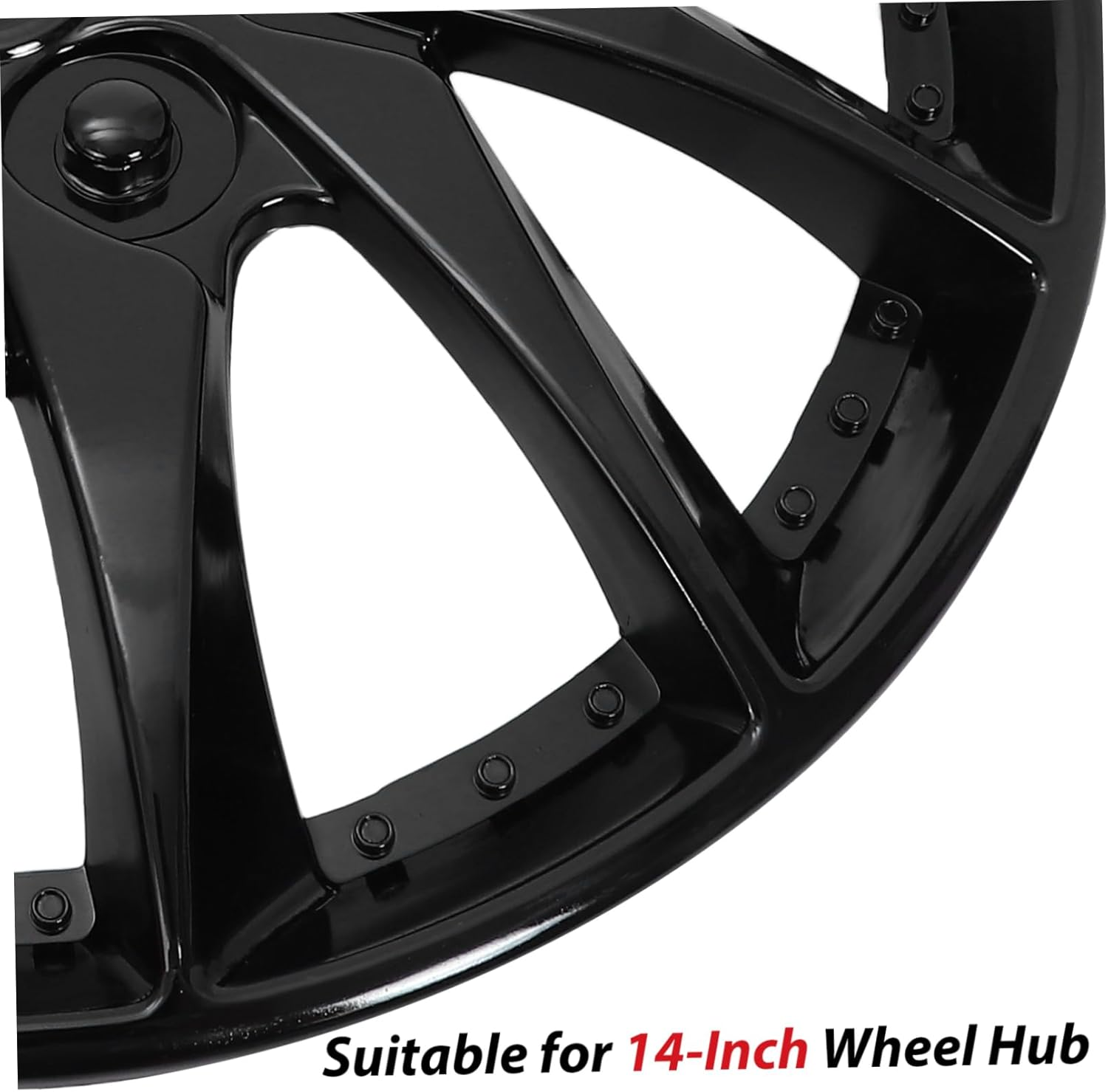 HONMEET Car Wheel Hubcaps 14 Inch Automotive Hubcap Wheel Covers with Practical Fit and Dust Resistance