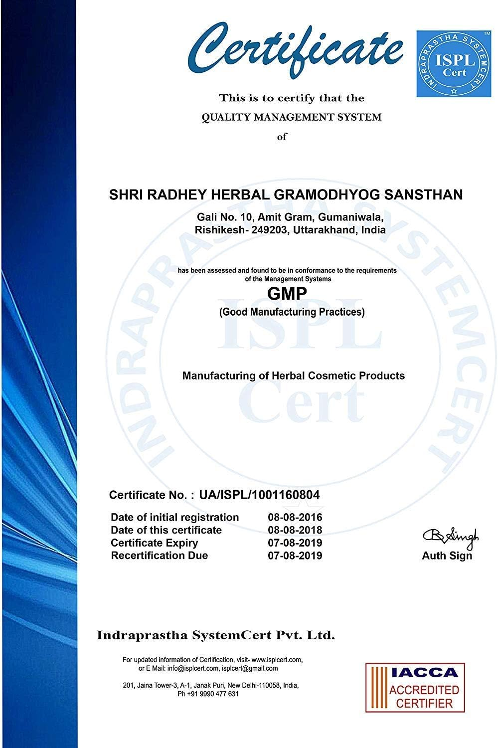 Khadi Rishikesh Herbal Saffron & Honey Body Wash - 210Ml