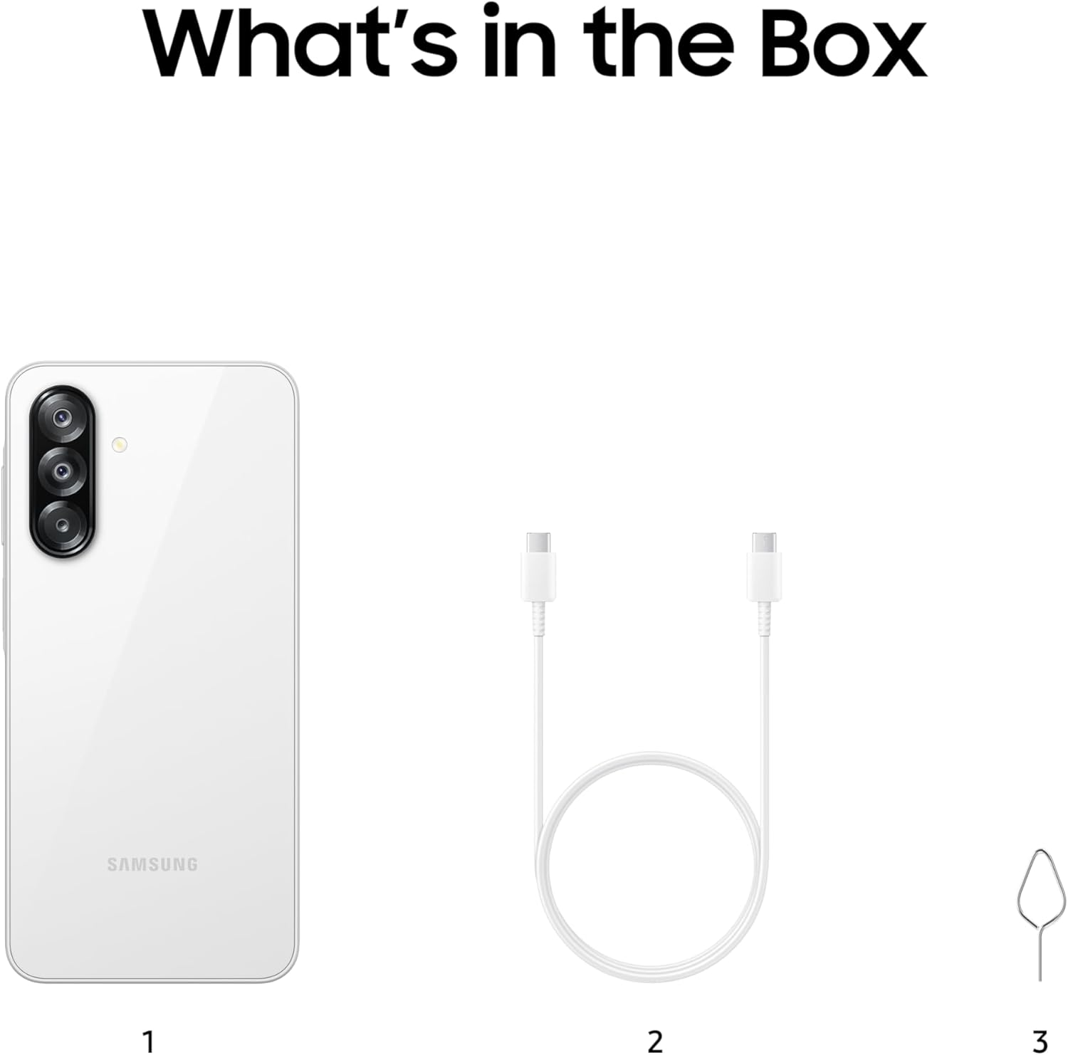 Samsung Galaxy A26 5G (Awesome White, 6GB, 128GB) | Awesome Intelligence (AI) | Circle to Search | Gemini Live | FHD+ Samoled Display | 50MP OIS Camera | IP67 Rated image number 1