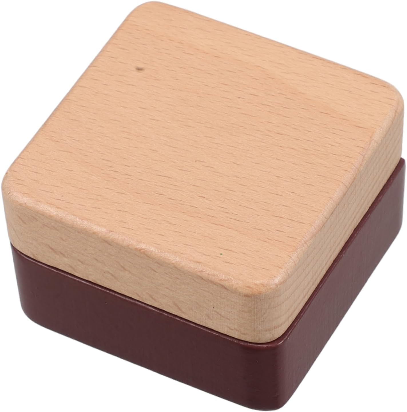 FRCOLOR Wooden Tooth Storage Box Keepsake Container for Boys and Girls Adults Fairy Memory Newborn Vintage Hair Jewelry Organizer