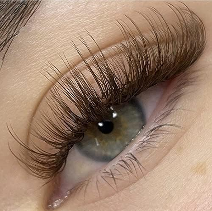FADVAN Volume Lash Extensions Brown Easy Fan Volume Lashes .07 Rapid Blooming 15-20Mm Mixed Tray Eyelash Extensions C D Curl Flowering Lash Extensions by (Brown 0.07-C, 15-20Mm) image number 7