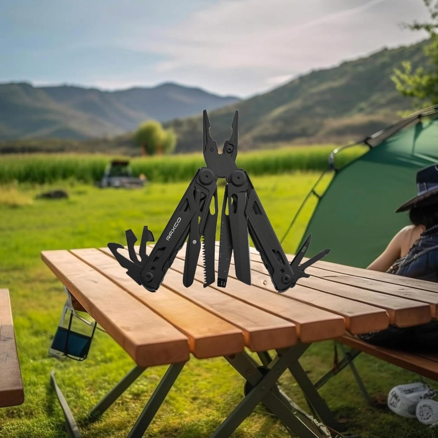 Raxco Gifts for Man, 15-In-1 Multitools with Pliers, Multi Tools in Giftbox, Father Day'S Gift image number 4