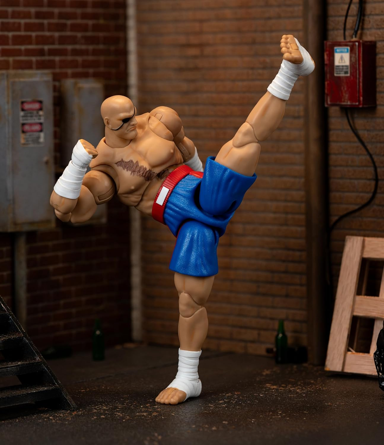 Jada Toys Street Fighter II - 6 Inch Sagat Figure image number 2