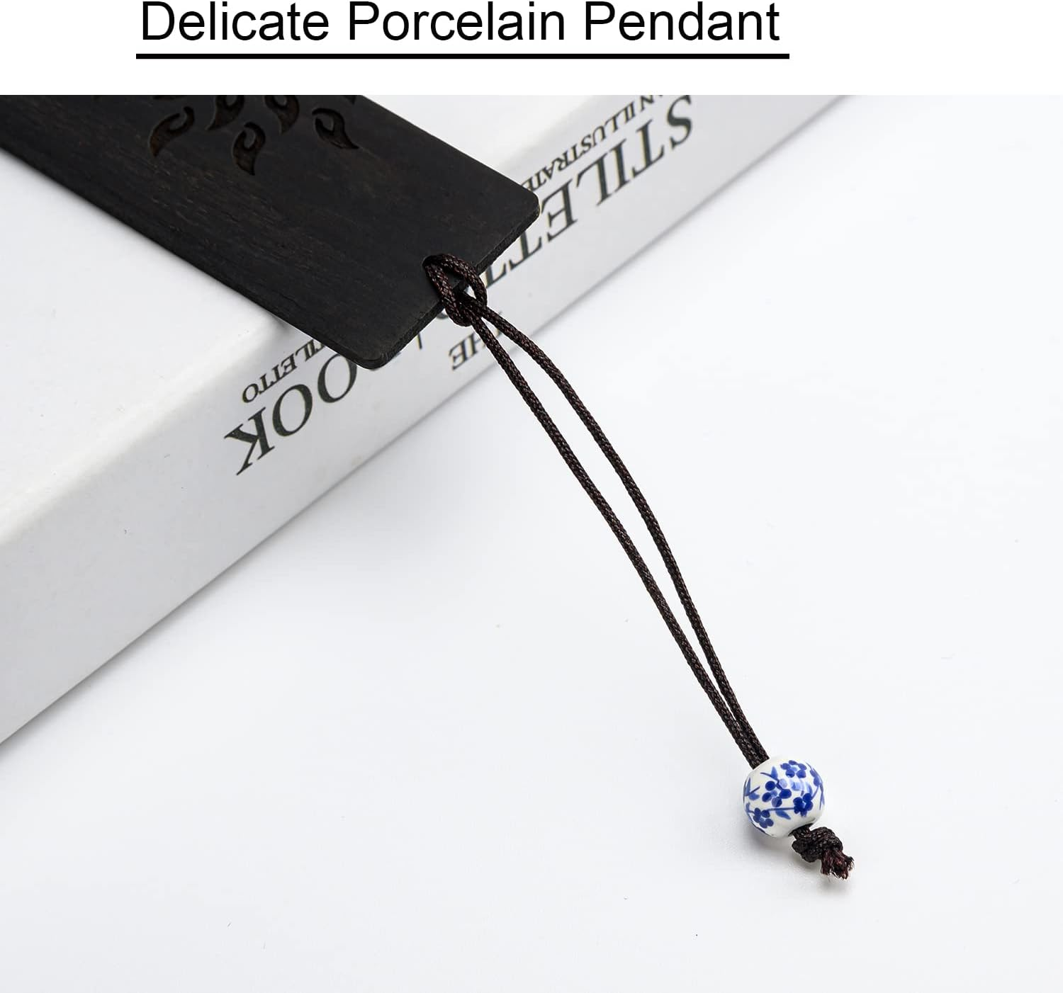 2 Pcs Wood Bookmark, Unique Bookmarks Gift for Men Women, Book Marks Accessories (Sun and Tree) image number 6