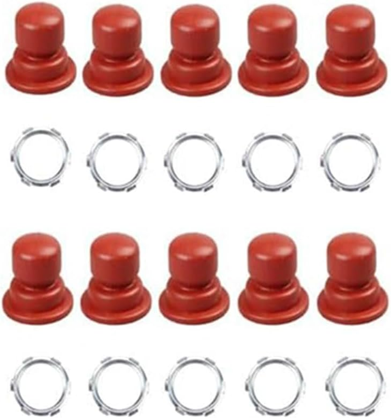10 Pcs 36045 640259 Primer Bulb Replacement for Tecumseh Lawn Mower 36045A LEV80 LEV90 LEV100 LEV105 LEV115 LV156EA LV156XA image number 1