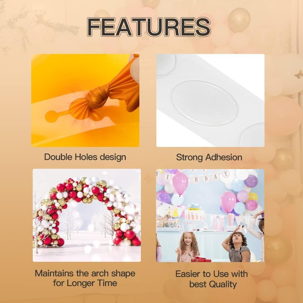 Balloon Arch Kit Balloon Garland Kit Birthday Decorations Balloon Tape Glue Tape Sticky Dots Balloon Arch Stand Balloon Sticks Balloon Kit Balloon Arch Strip Arche Ballon Arche De Ballons Kit image number 4