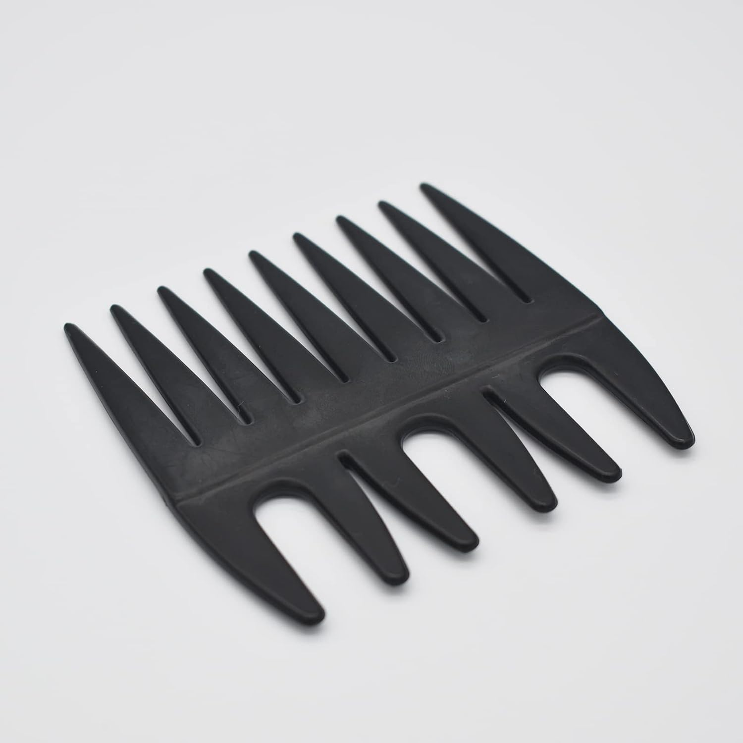 Professional Men Styling Comb, Pompadour Streaker Comb Texture Wide Tooth Comb for Hairstyling Shaping Wet Pick Hairdressing Comb, Black image number 3