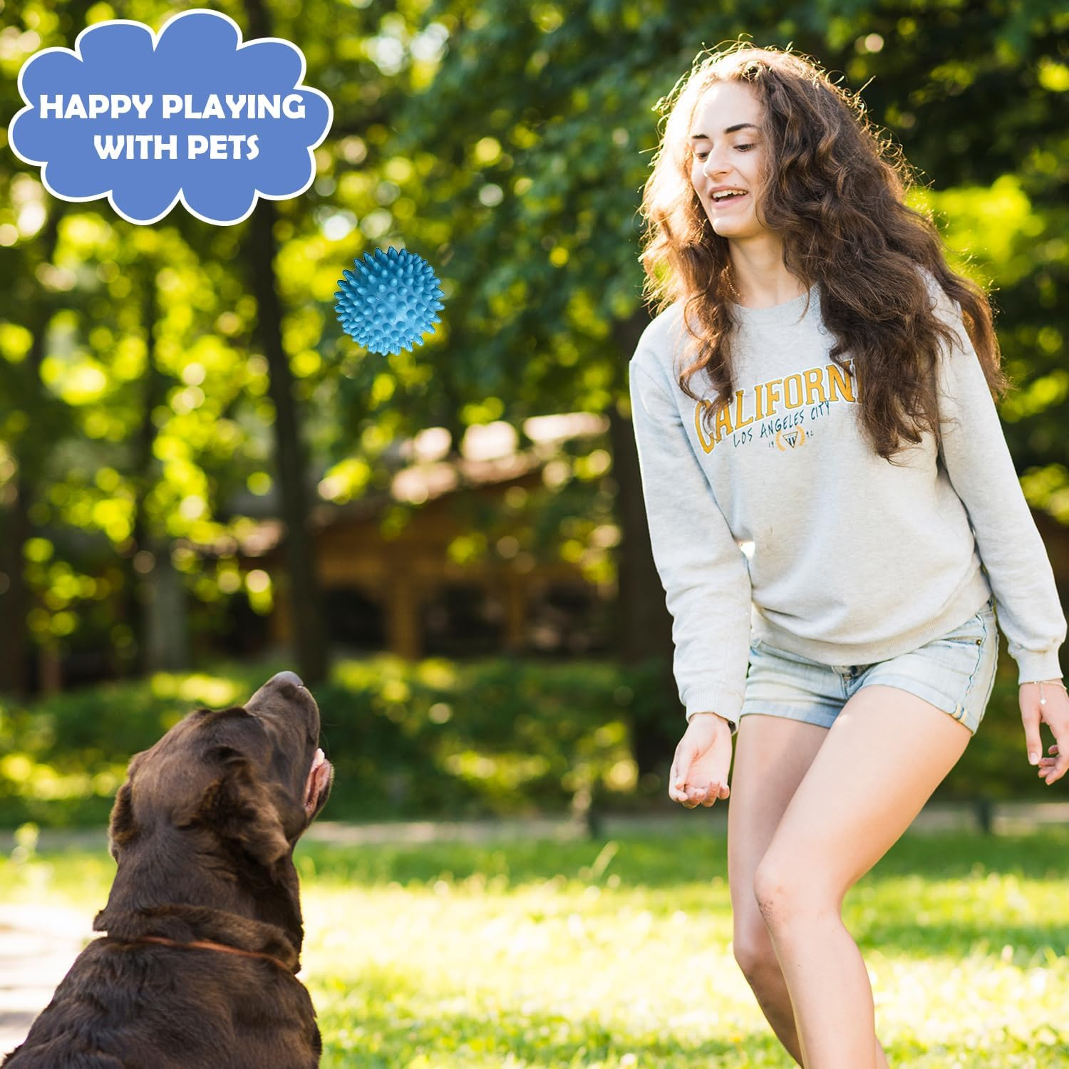 Dryer Balls Laundry anti Static - 6 Pack Reusable Plastic Clothes Drying and Fluffing Fabric Softener Balls 3 Inches Assorted Colors image number 6