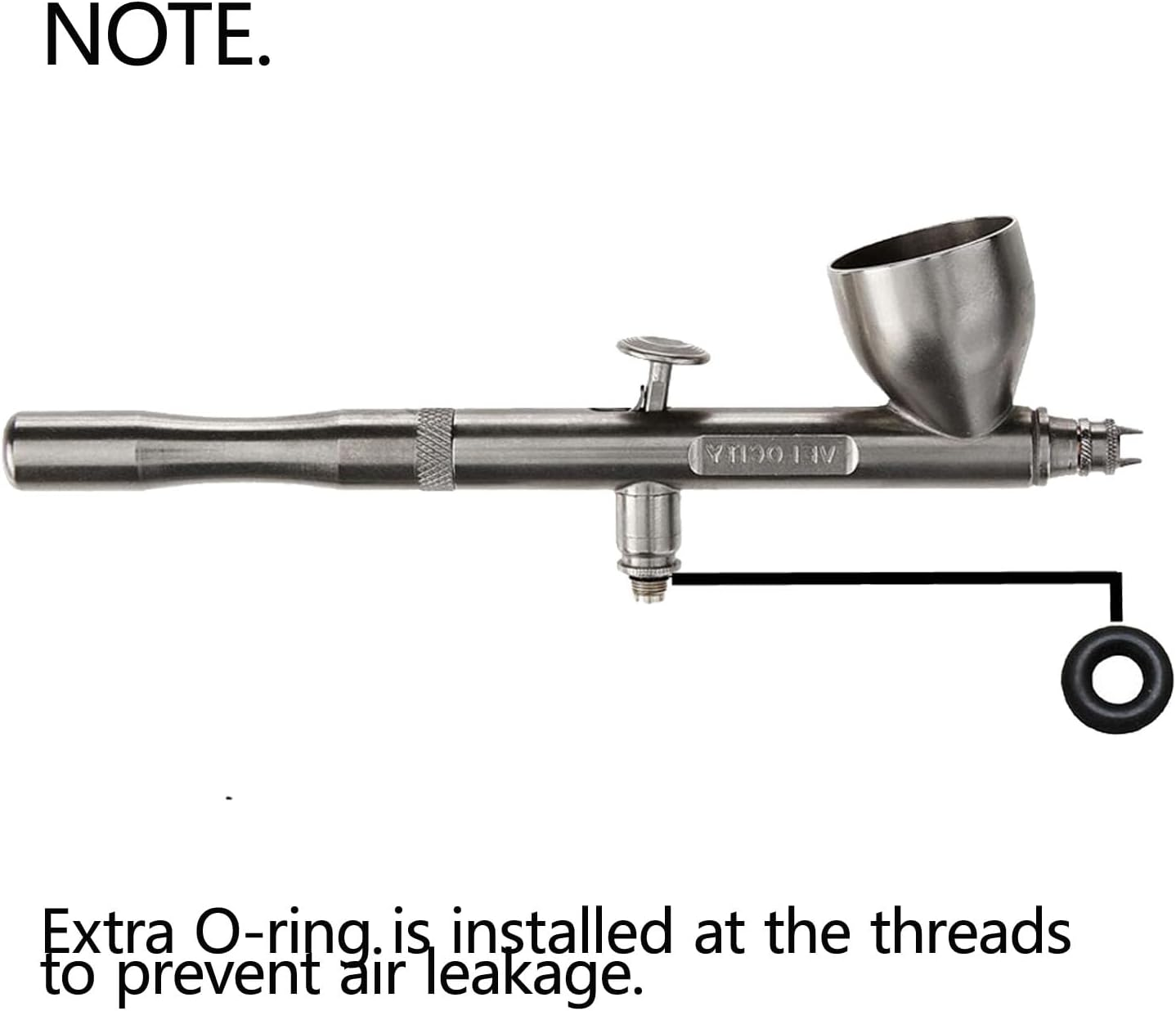 3 Set of Airbrush Hose Adaptor Fitting 1/8" Male to Badger Paasche Aztec Airbrush image number 4