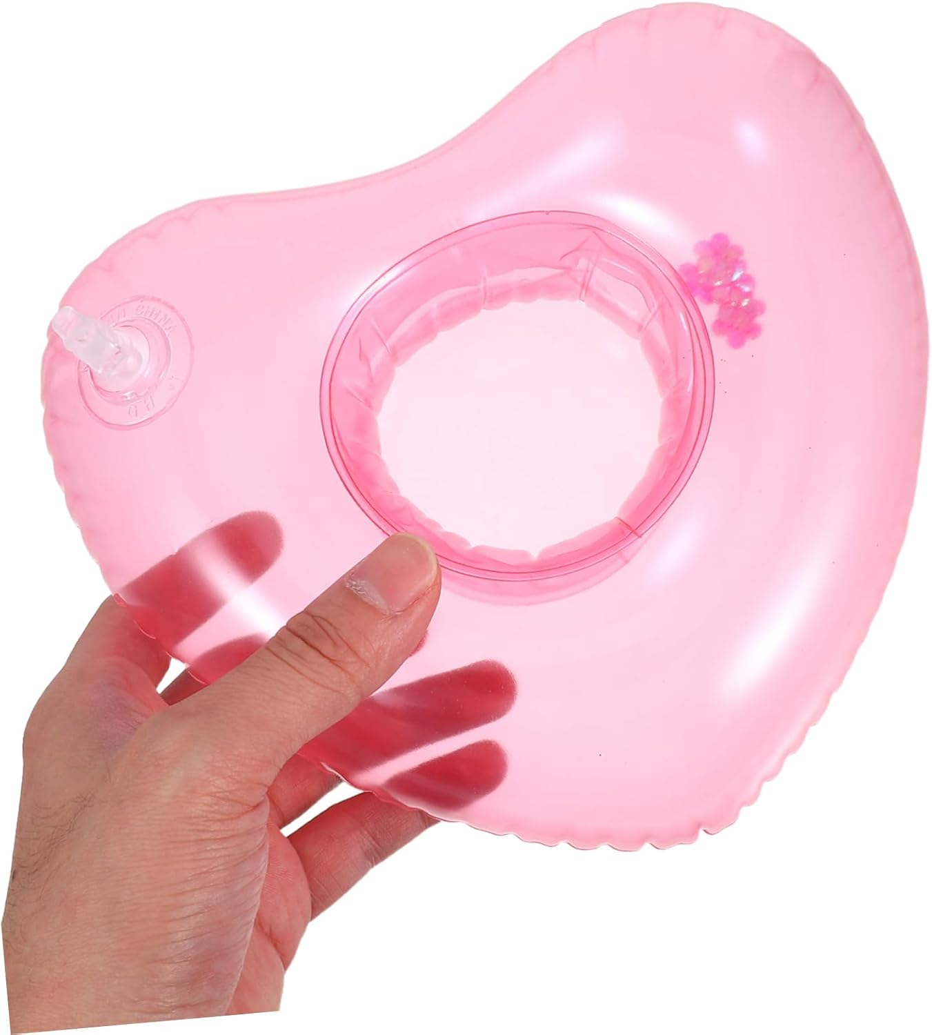 TOYANDONA Inflatable Coasters Cup Carriers for Drinks Inflatable Cup Holder Pool Toy Cup Holder Table Coasters for Drinks Coasters Swimming Drink Holder Fire Engine Keyring Pool Holder image number 2