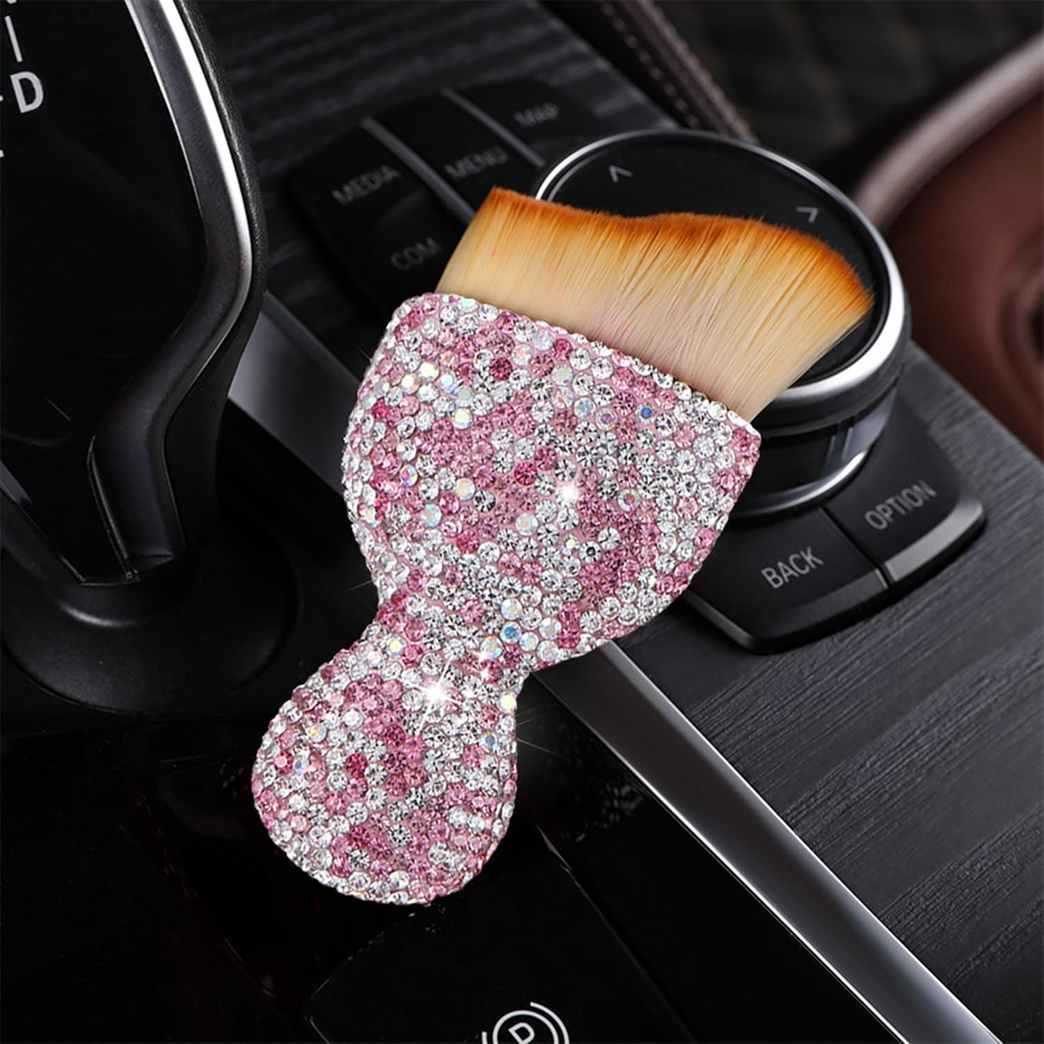 2 Pack Car Detailing Dust Brush &ndash; Soft Bristle Interior Cleaner for Air Vents, Dashboard, Crevices &ndash; Nano Fiber Brush for Auto Interior Dust Removal, Scratch-Free Detailing Tool, Random Colour image number 1