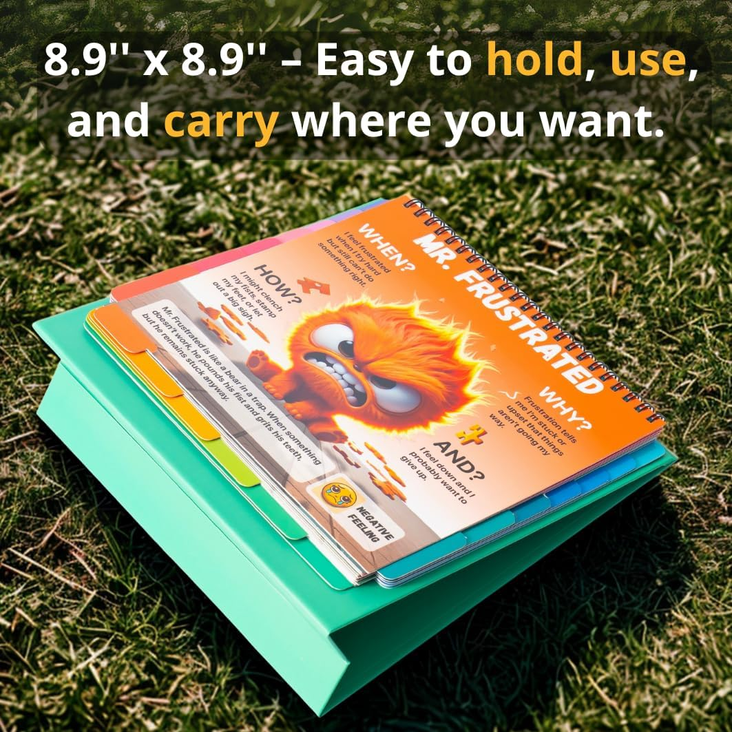 Emotion Flip Book for Kids: Manage Your Feelings Better with Feelings Builder