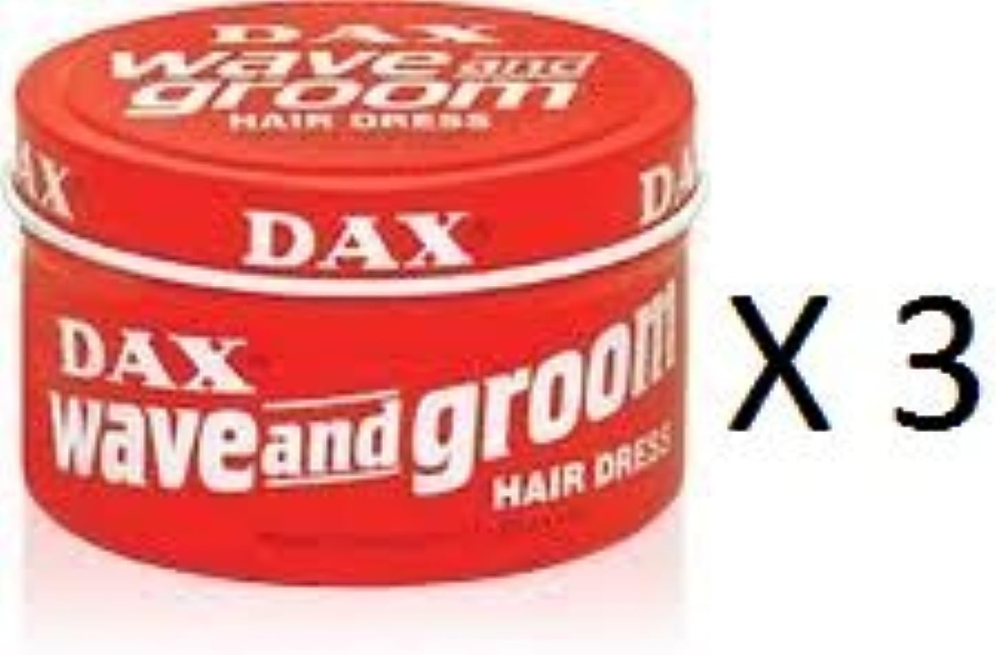 Dax Wax Red Wave & Groom, 3 (Triple) Pack image number 2