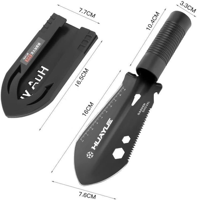 Backpacking Hiking Trowel, Garden Knife, Ultralight Small Camping Shovel, Multitool Compact Portable Small Shovel with Carrying Pouch,For Digging, Gardening, Outdoor Camping, Survival image number 2