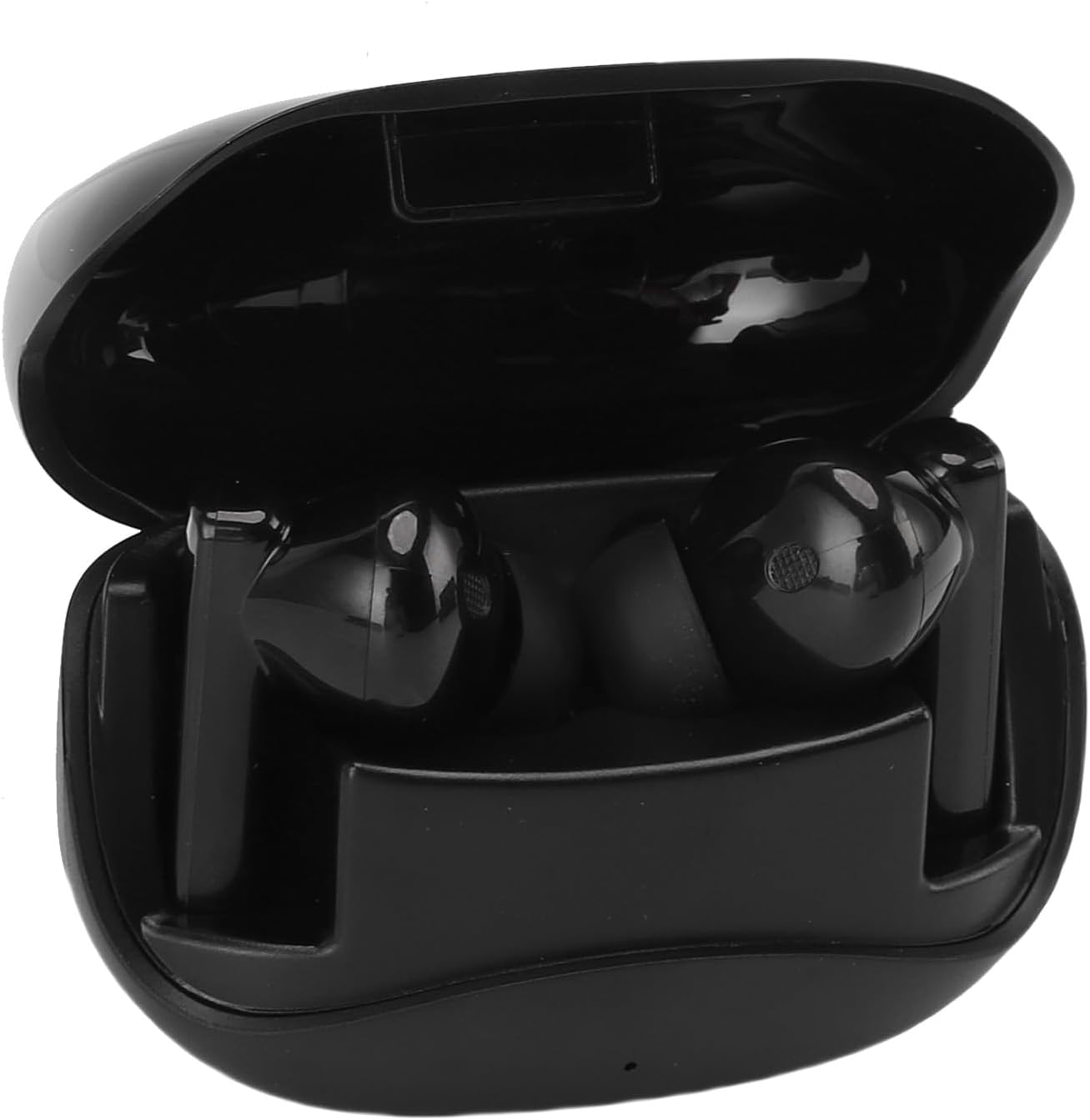 Jiawu Wireless Translation Earphones for Travel Business Learning, Real -Time 164 Languages ​​Translator, Hi -Fi Sound Quality, Suitable for Business Negotiations and Language Learning, Black, Black image number 5