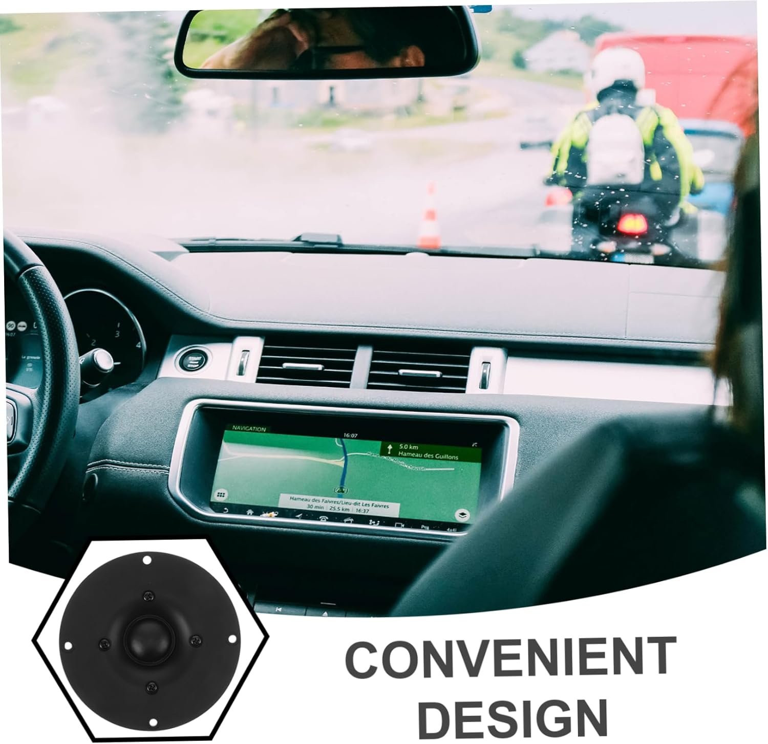 Full Range Car Audio Speaker Kit Car Tweeter High Fidelity Sound Easy Install Fit image number 6