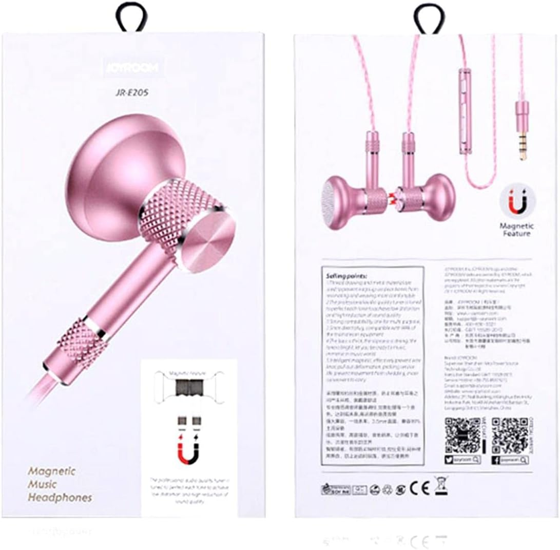 Joyroom JR-E205 Magnetic Wire Control Earphones Space Gray JR-E205