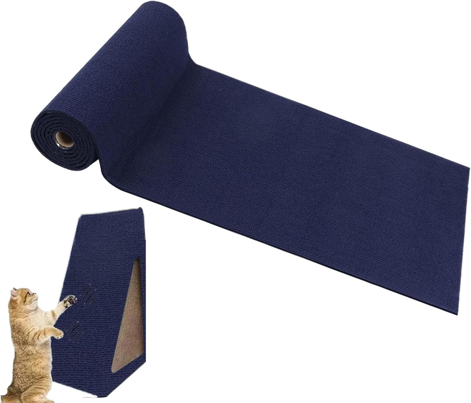 Cat Scratch Mat | Cat Scratching Mat Scratch Rug - Trimmable Cat Scratching Post Carpet, Climbing Cat Scratcher Mat for Cats Pets, Small Medium