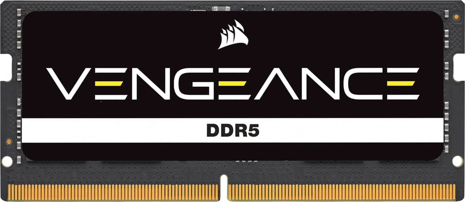 CORSAIR Vengeance SODIMM DDR5 RAM 24GB (1X24Gb) 5600Mhz CL48-48-48-90 1.1V Intel XMP 3.0 Laptop Memory &ndash; Black (CMSX24GX5M1A5600C48)