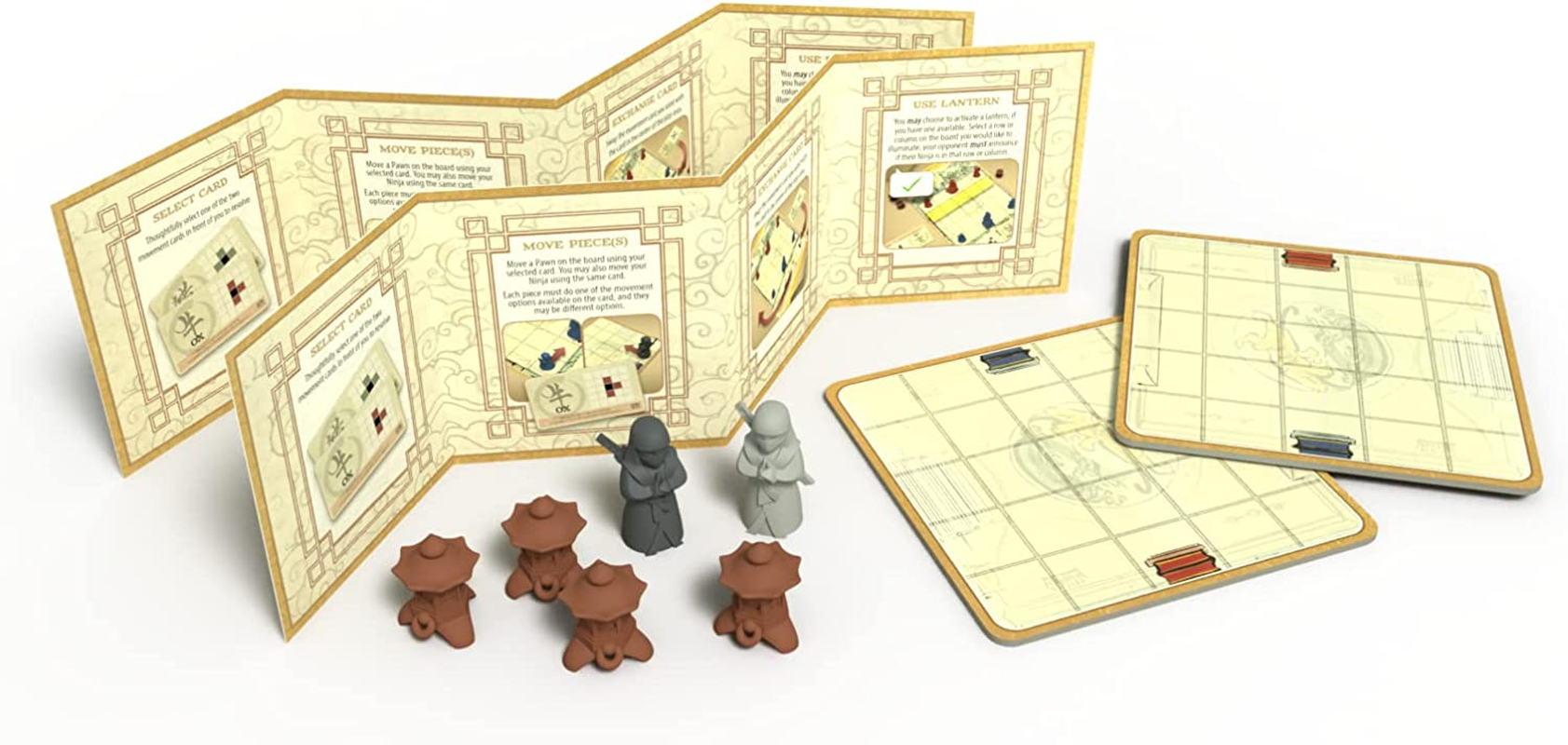 Arcane Wonders Onitama Light & Shadow Board Game image number 1