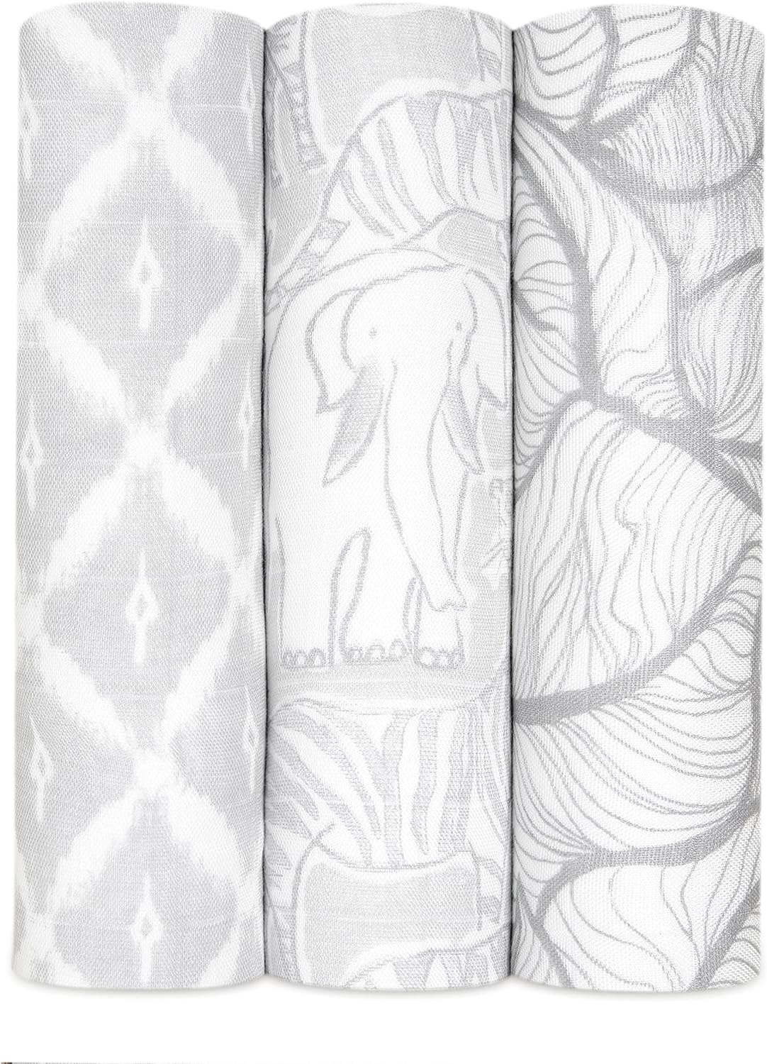 Aden + Anais Koi Pond Boutique Silky Soft Swaddles (Pack of 3)