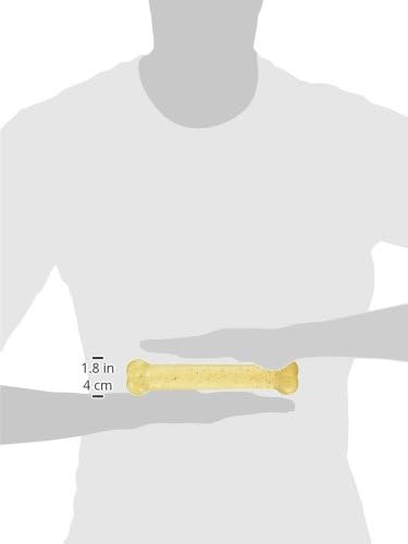 Nylabone Flexichew Chicken Bone Chew Toy on Card, Giant image number 2