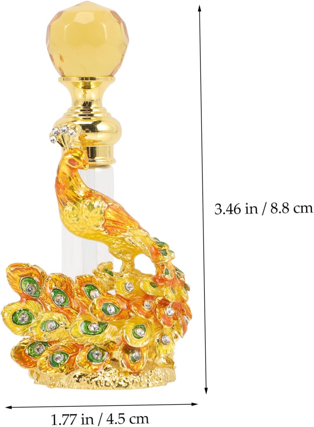 Retro Perfume Bottles Empty Vintage Perfume Bottles Essential Oil Container image number 4