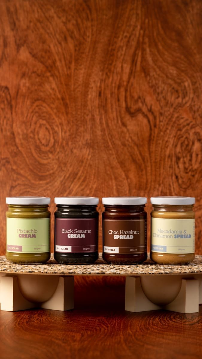 PIETRO Lab Pistachio Cream | 50% Australian Pistachio | Rich & Bold Flavour | 250G image number 2