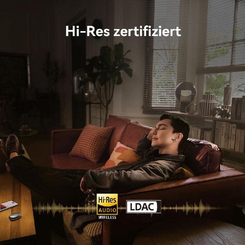 HUAWEI Freebuds 5 Headphones, Hi-Res Certified, Open Design for Improved Comfort, 30 Hours Battery Life, IPX4 Waterproof, Silver Frost - Purple image number 3