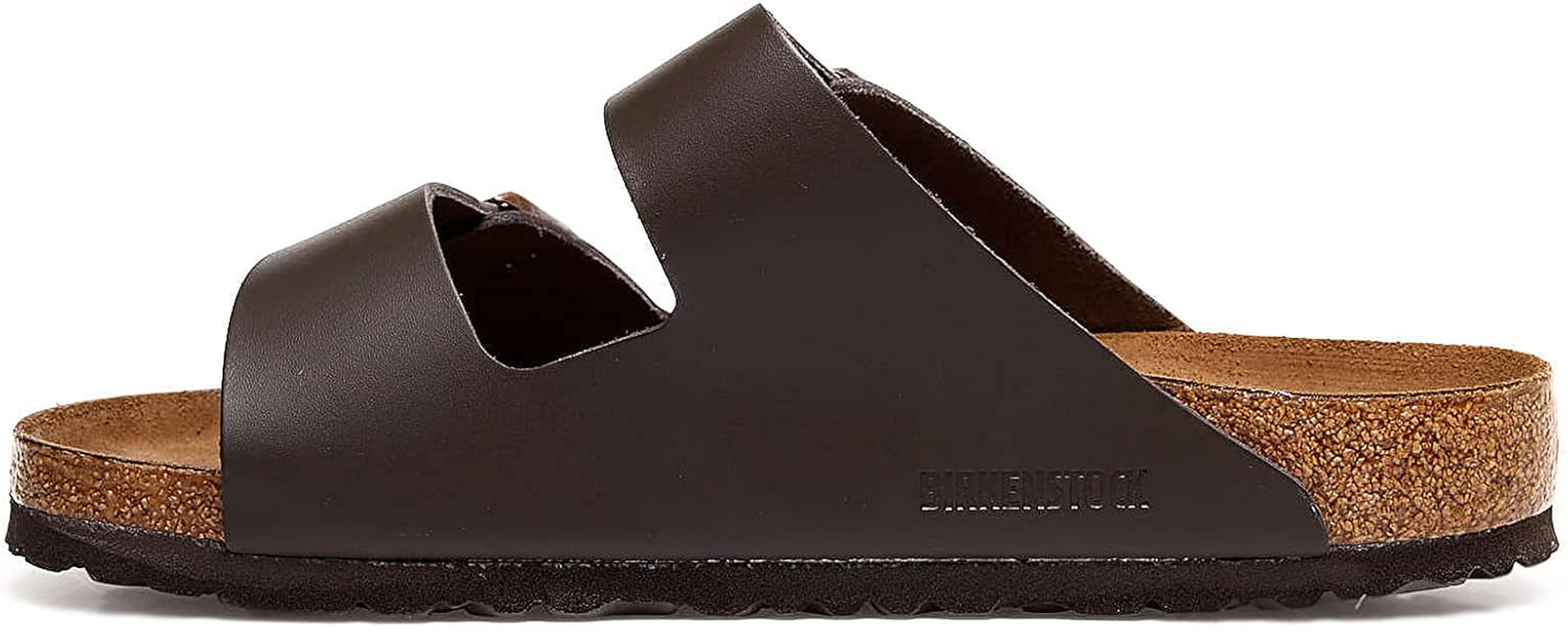 Birkenstock Mens Arizona Dark Brown Leather Sandals 42 EU