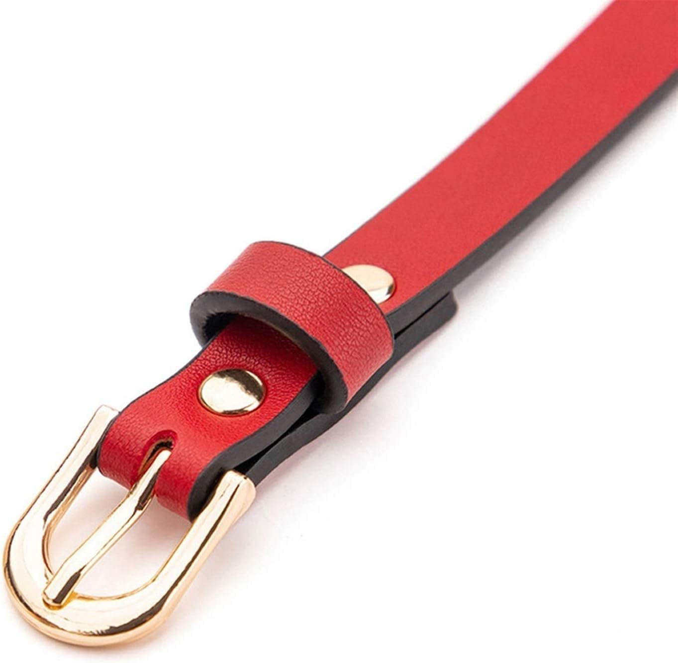 Black and Red Adjustable Size Opening Breathable Mouth Ball Diameter 4.2Cm Fashionable Adjustable Women'S Mouth Ball Suitable for Women Men Role Playing Game Entertainment Tool