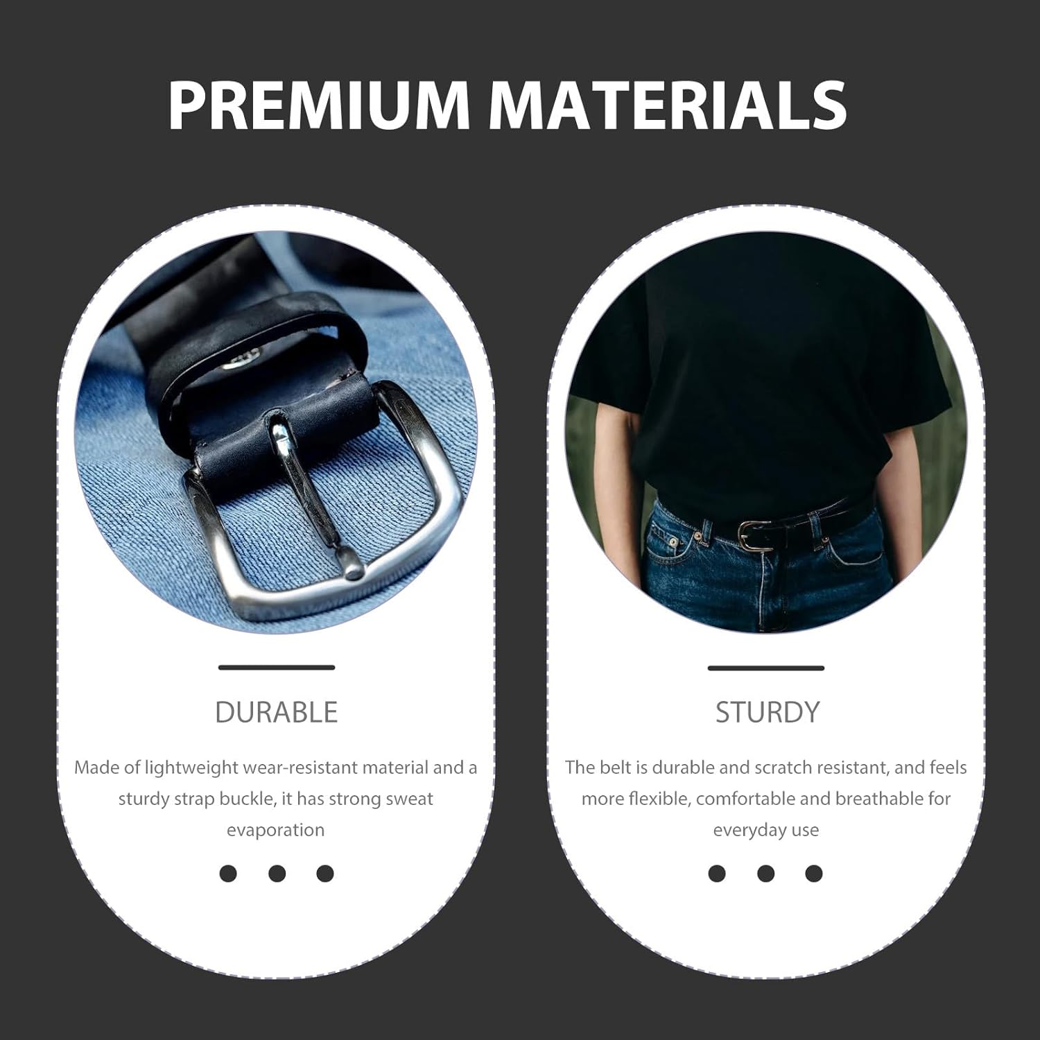 Holibanna Invisible Security Money Belt, Multifunctional Travel Waist Belt Wallet with Hidden Pocket, Black 120Cm Portable Outdoor Sports Waistband for Men and Women image number 5