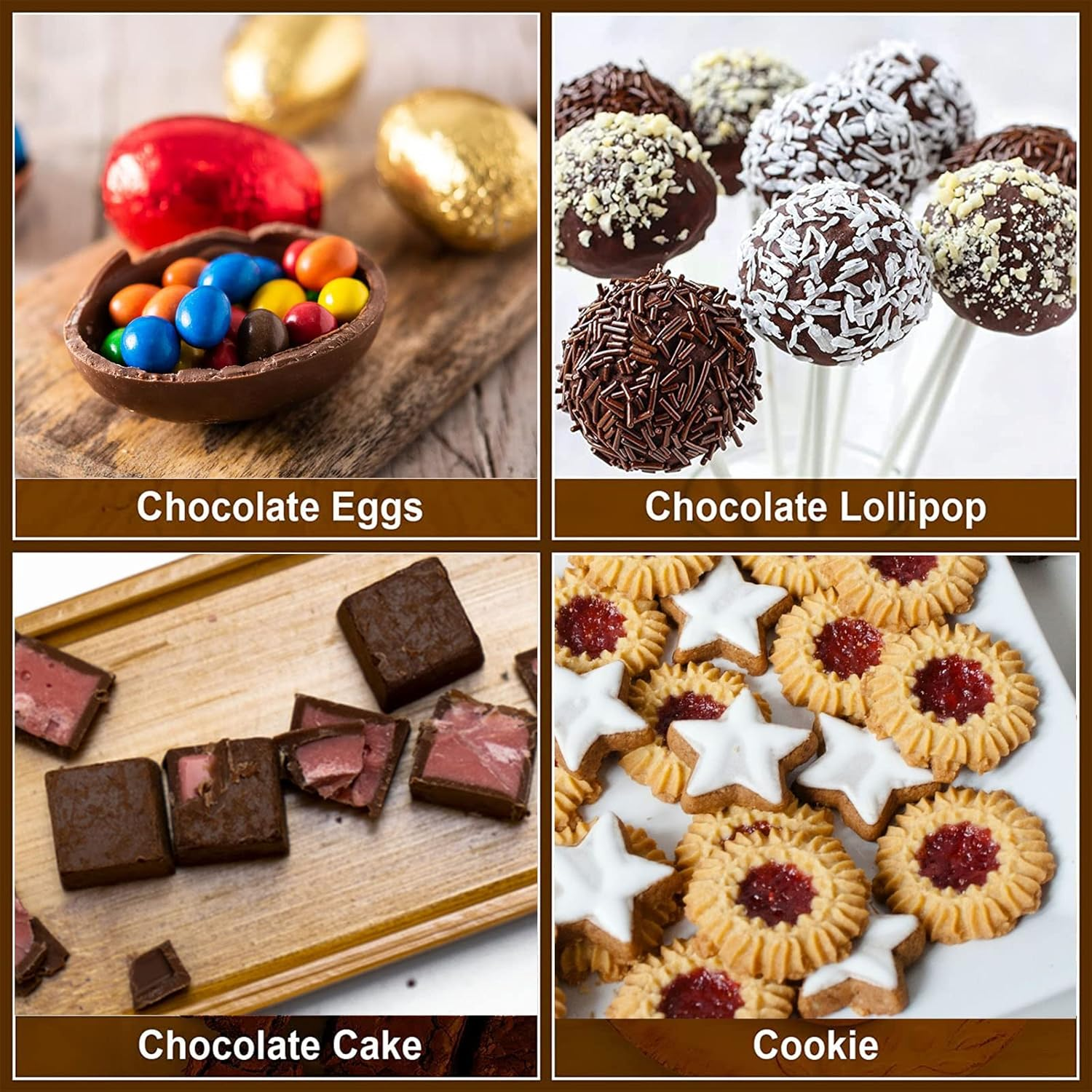 200Pcs Candy Bar Wrappers, 7.8&rdquo; Square Chocolate Bar Wrappers Blue Foil Wrapper Aluminum Individual Packaging Sheets for 4 July Baby Shower Birthday Party Gifts image number 1