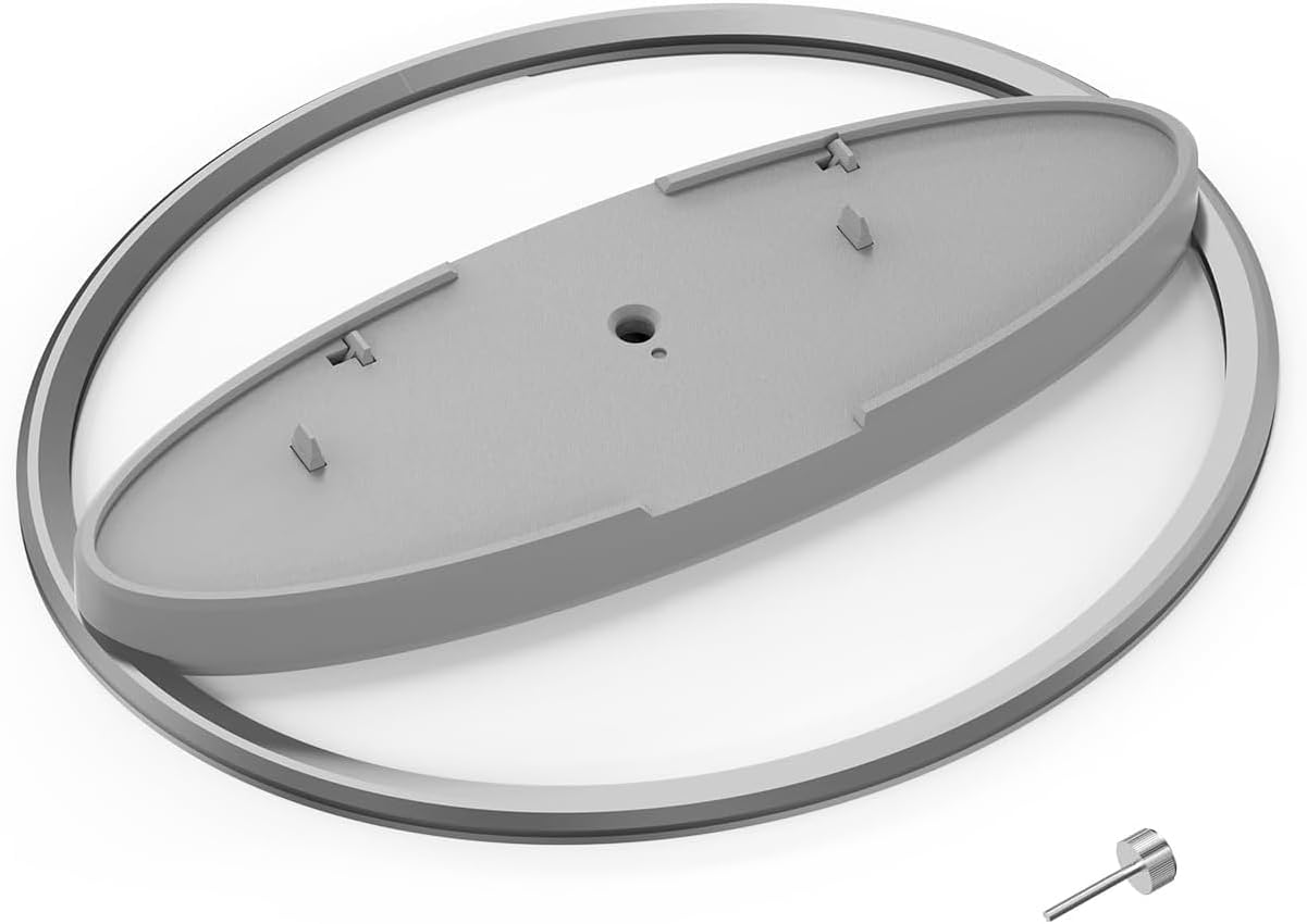 ZONEY Vertical Stand for PS5 PRO/PS5 Slim/For PS5 Consoles, Universal Upright round Dock Base Desktop Bracket Holder Accessories for All P5 Console Disc and Digital Editions (Grey) image number 4