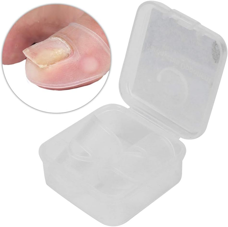 Ingrown Toenail Treatment, Silicone Foot Toe Protector Caps Ingrown Toenail Correcting Tool Pain Relief Paronychia Treatment Corrector for Men Women Pedicure Recovering Healing image number 6