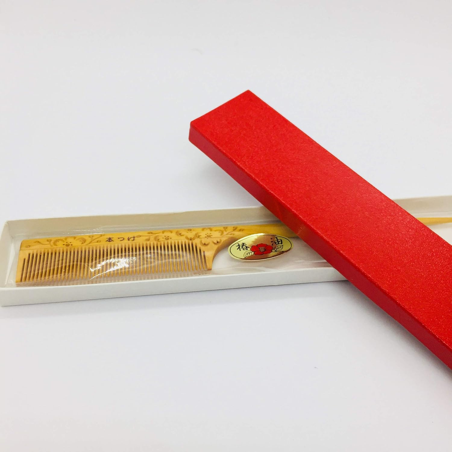 (21Cm ) - Bamboo Park Japan Japanese Hair Comb Tsuge Wood Comb (3 Size) (21Cm )