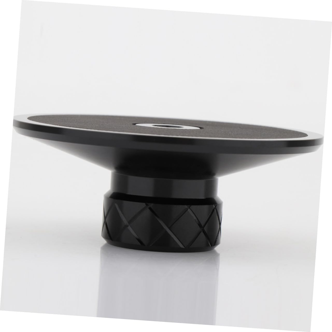 KOMBIUDA Vinyl Record Weight Clamp Professional Turntable Accessory Aluminum Magnesium Alloy Sturdy Stabilizer for Accurate Audio Quality in Home Audio Systems image number 2