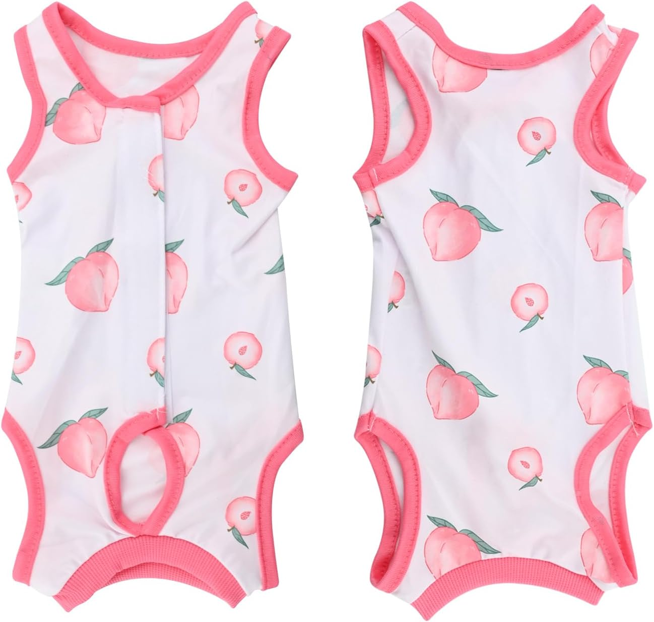 Cat Recovery Suit,Cat Surgery Recovery Suit,Elizabethan Collar & Cone Alternative,Cat Bodysuit Medical Vest,Kitten Onesie Pet Surgical Spay Shirt for Abdominal Wounds or Skin Diseases (Peach, L) image number 4