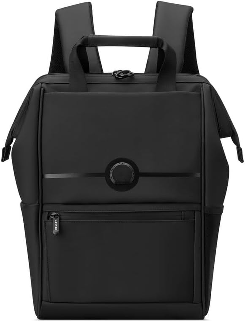 Delsey Turenne Soft Laptop Backpack 14" - Black
