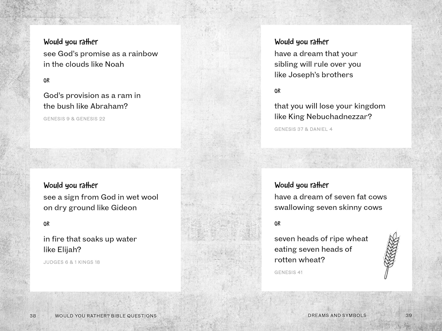 Would You Rather? Bible Questions: a Fun Bible Game for Kids and the Whole Family! image number 5