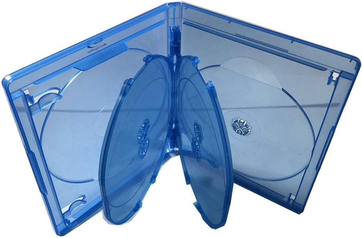 New 1 Genuine Viva Elite Hold 5 Discs Blu-Ray Replacement Case 15Mm (5 Tray) image number 2